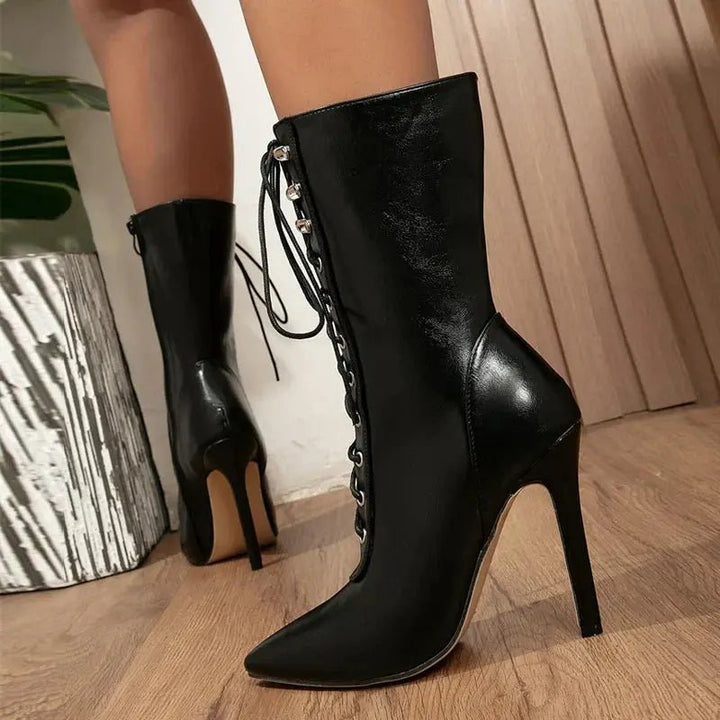 Chloe™| Chelsea Leather Boots - Benjamin New York