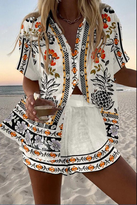 Alice | Floral Linen Co‑ord - Benjamin New York