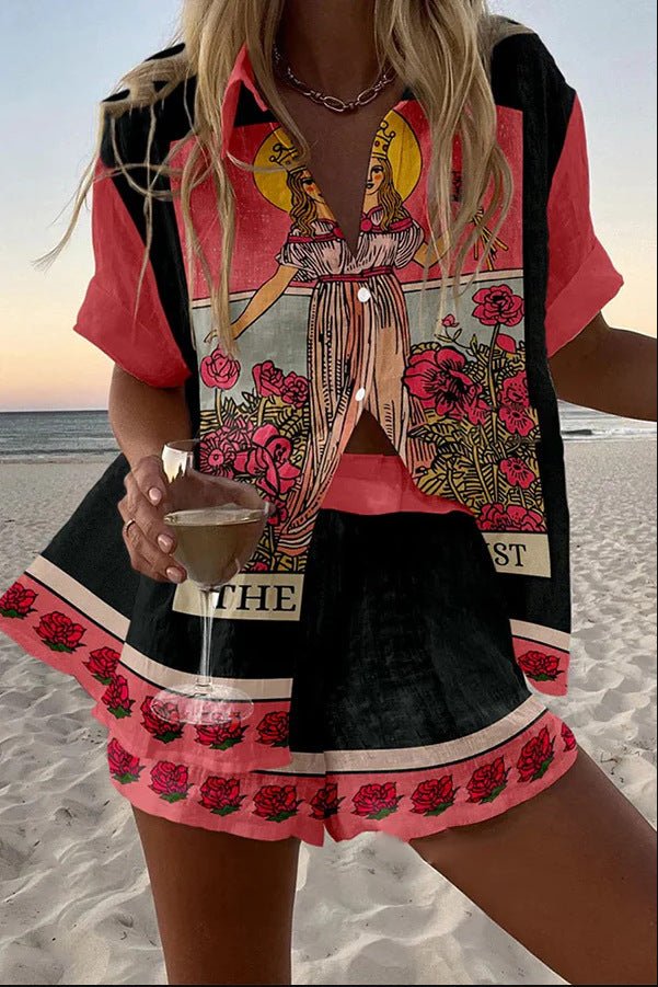 Harriet | Blush Linen Co‑ord - Benjamin New York