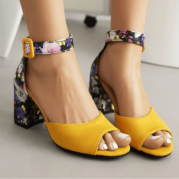 Chloe™| Fioretta Elegant Heels - Benjamin New York