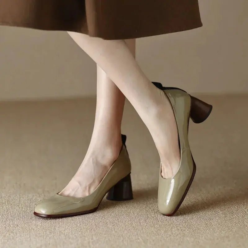 Chloe™| Mavis Mid Heeled Pumps - Benjamin New York