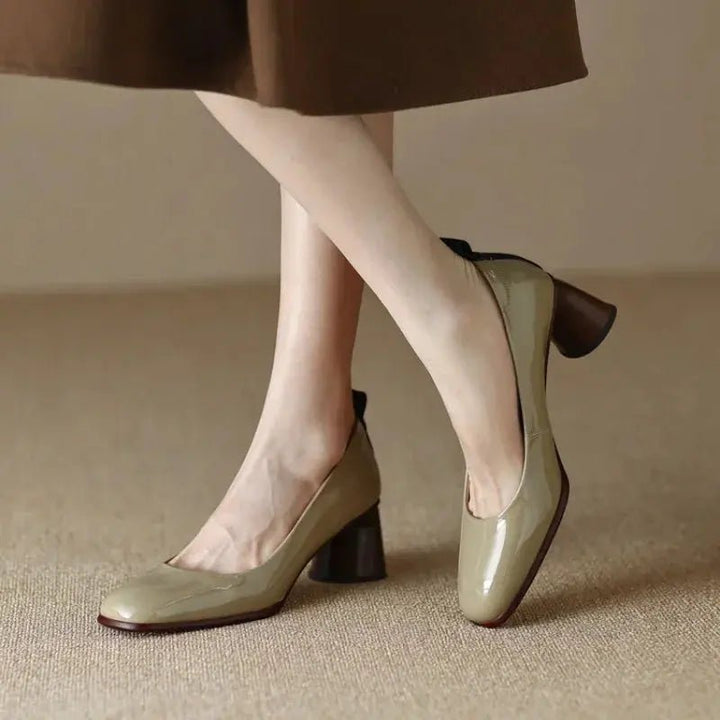 Chloe™| Mavis Mid Heeled Pumps - Benjamin New York