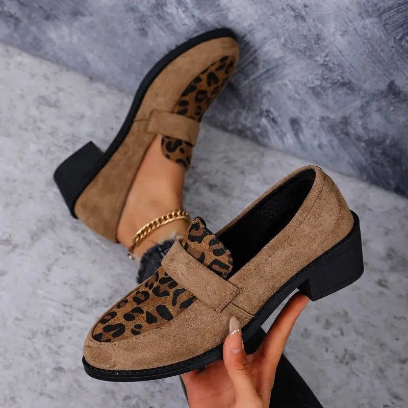 Chloe™| Karla Leopard Shoes - Benjamin New York