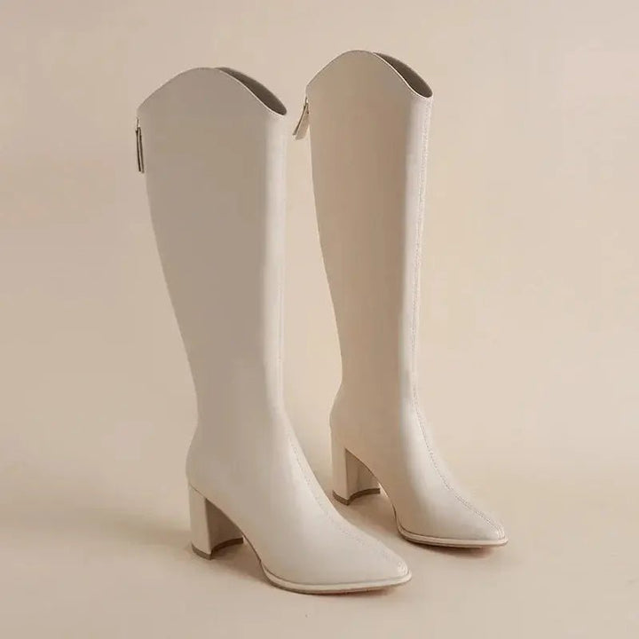 Chloe™| Isolde Leather Boots - Benjamin New York