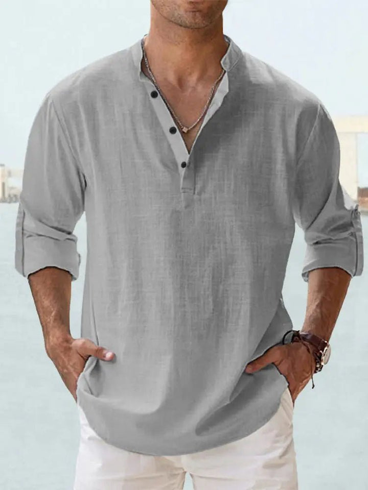 Charlie™ | Breathable Linen Shirt - Benjamin New York