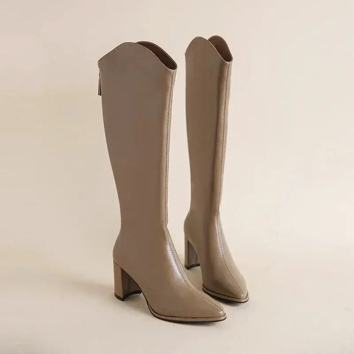 Chloe™| Isolde Leather Boots - Benjamin New York