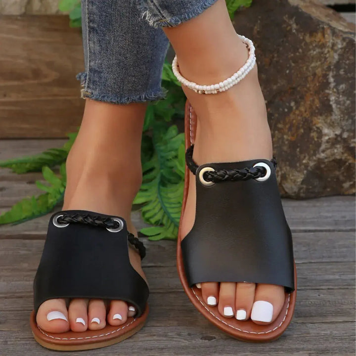 Chloe™| Norvella Braided Sandals - Benjamin New York
