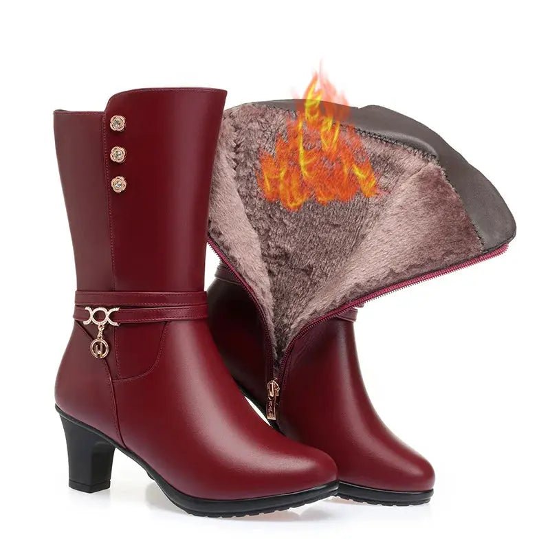 Chloe™| Arabella Leather Boots - Benjamin New York