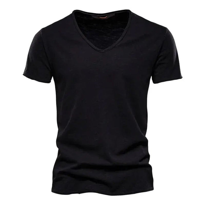 Mael | Classic V - Neck Shirt - Benjamin New York