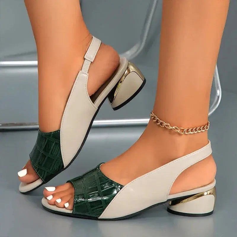 Chloe™ | Lana Leather Sandals - Benjamin New York