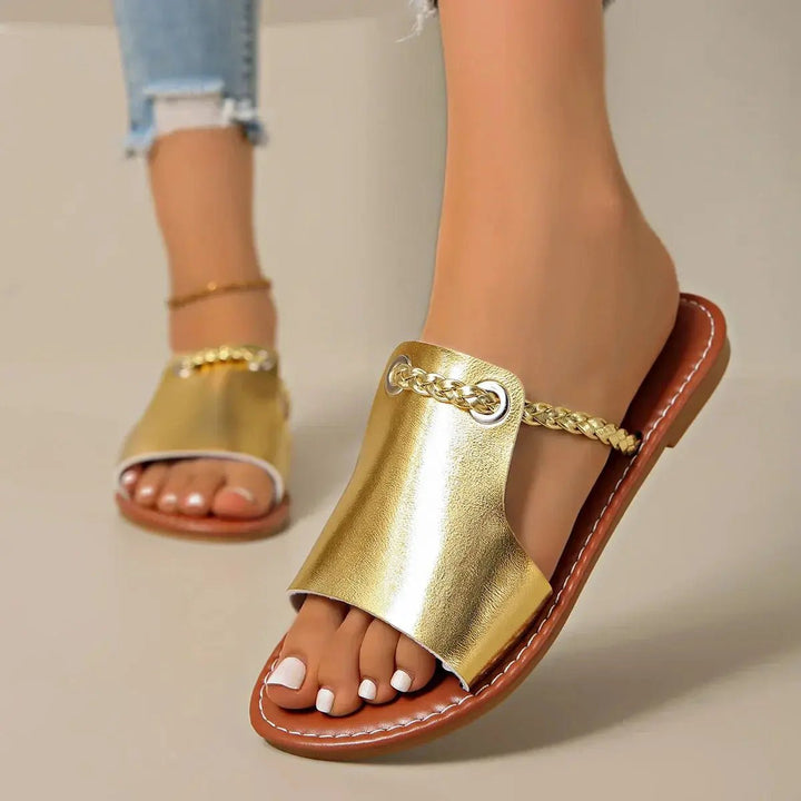 Chloe™| Norvella Braided Sandals - Benjamin New York