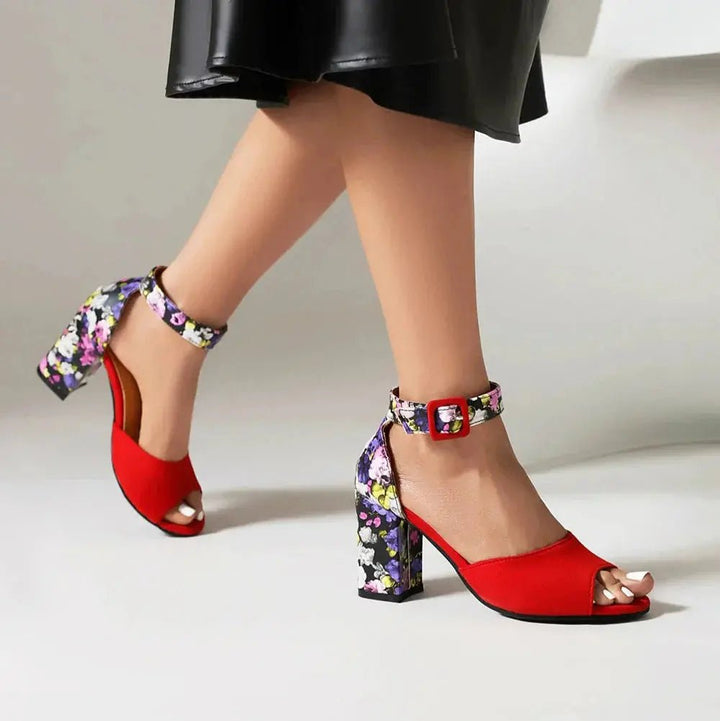 Chloe™| Fioretta Elegant Heels - Benjamin New York