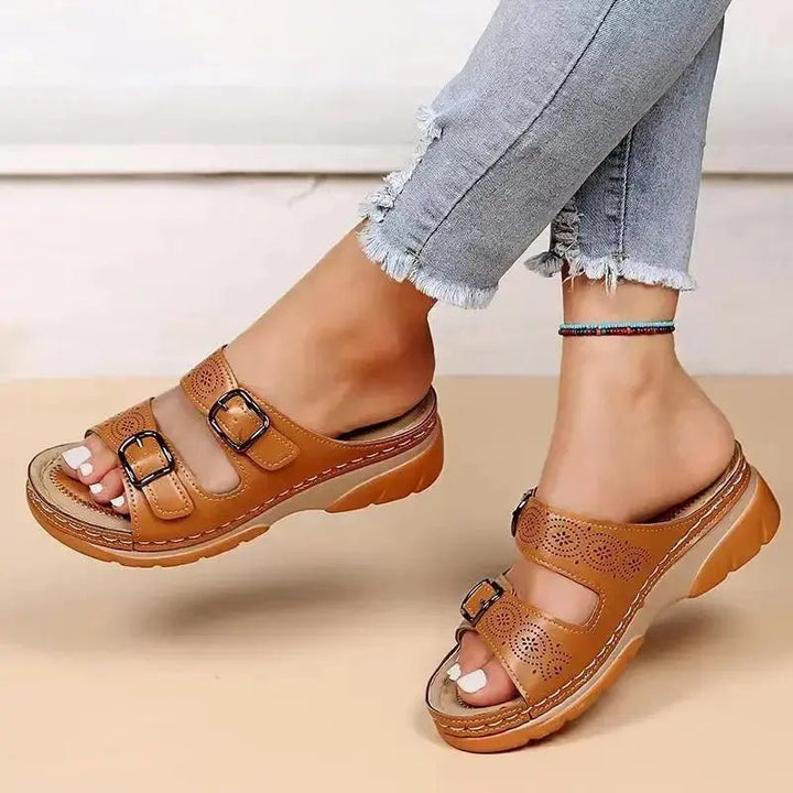 Chloe™| Olivia Orthopedic Sandals - Benjamin New York
