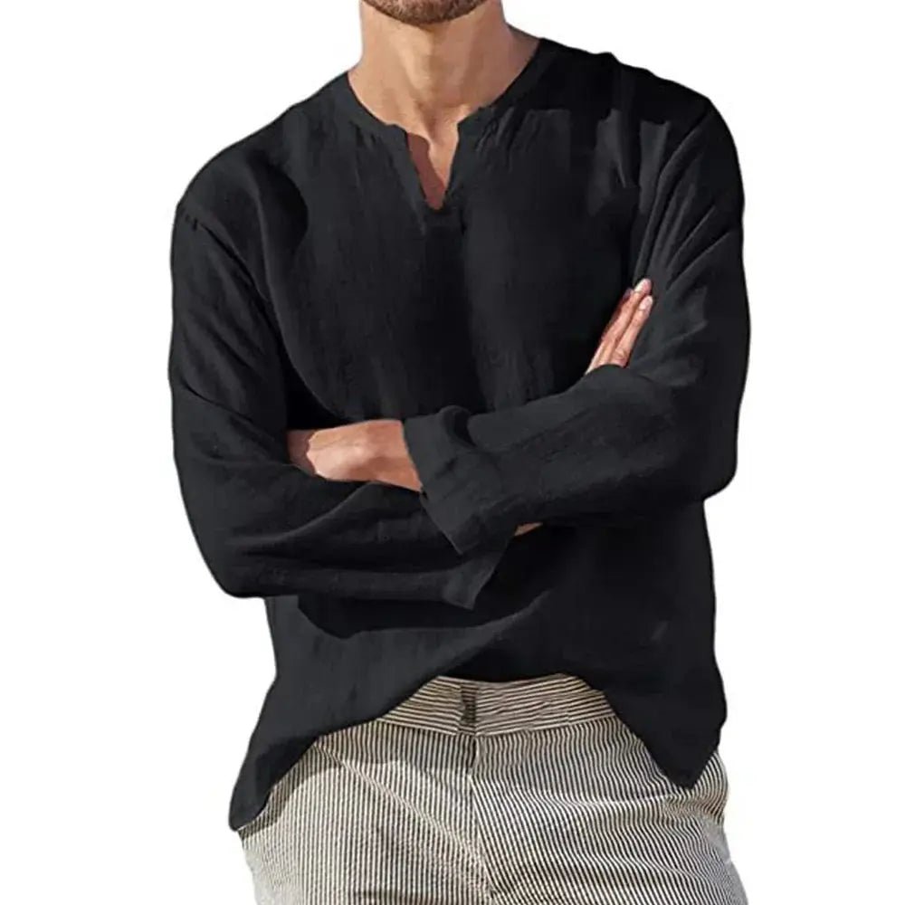 Michael | Relaxed Fit Long Sleeve Shirt - Benjamin New York
