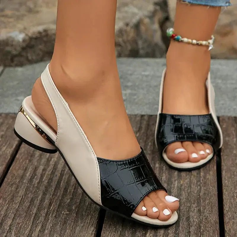 Chloe™ | Lana Leather Sandals - Benjamin New York