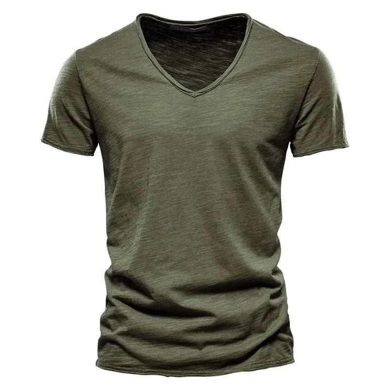 Mael | Classic V - Neck Shirt - Benjamin New York