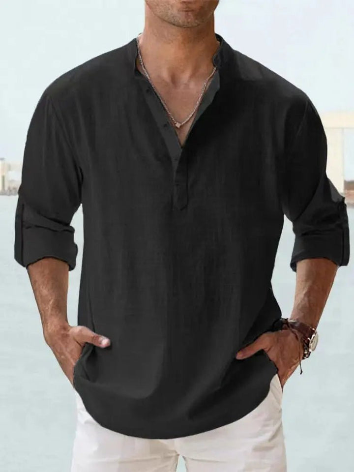 Charlie™ | Breathable Linen Shirt - Benjamin New York