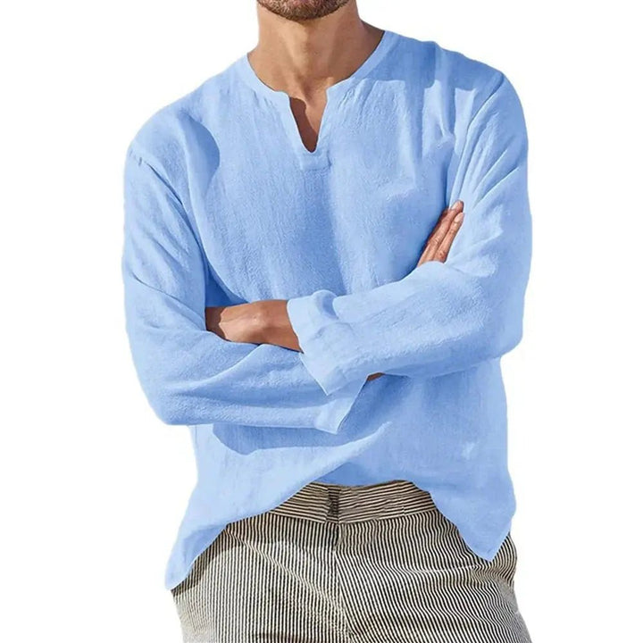 Michael | Relaxed Fit Long Sleeve Shirt - Benjamin New York