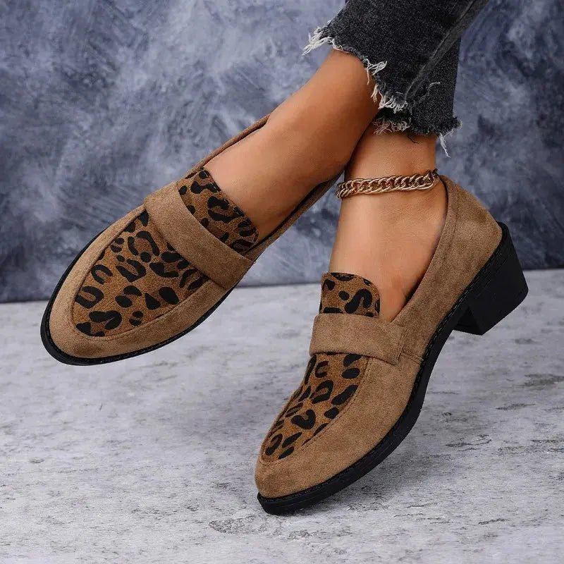 Chloe™| Karla Leopard Shoes - Benjamin New York