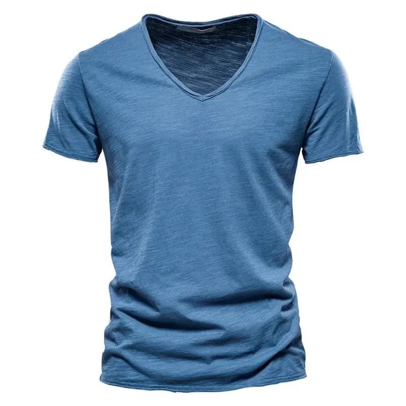 Mael | Classic V - Neck Shirt - Benjamin New York