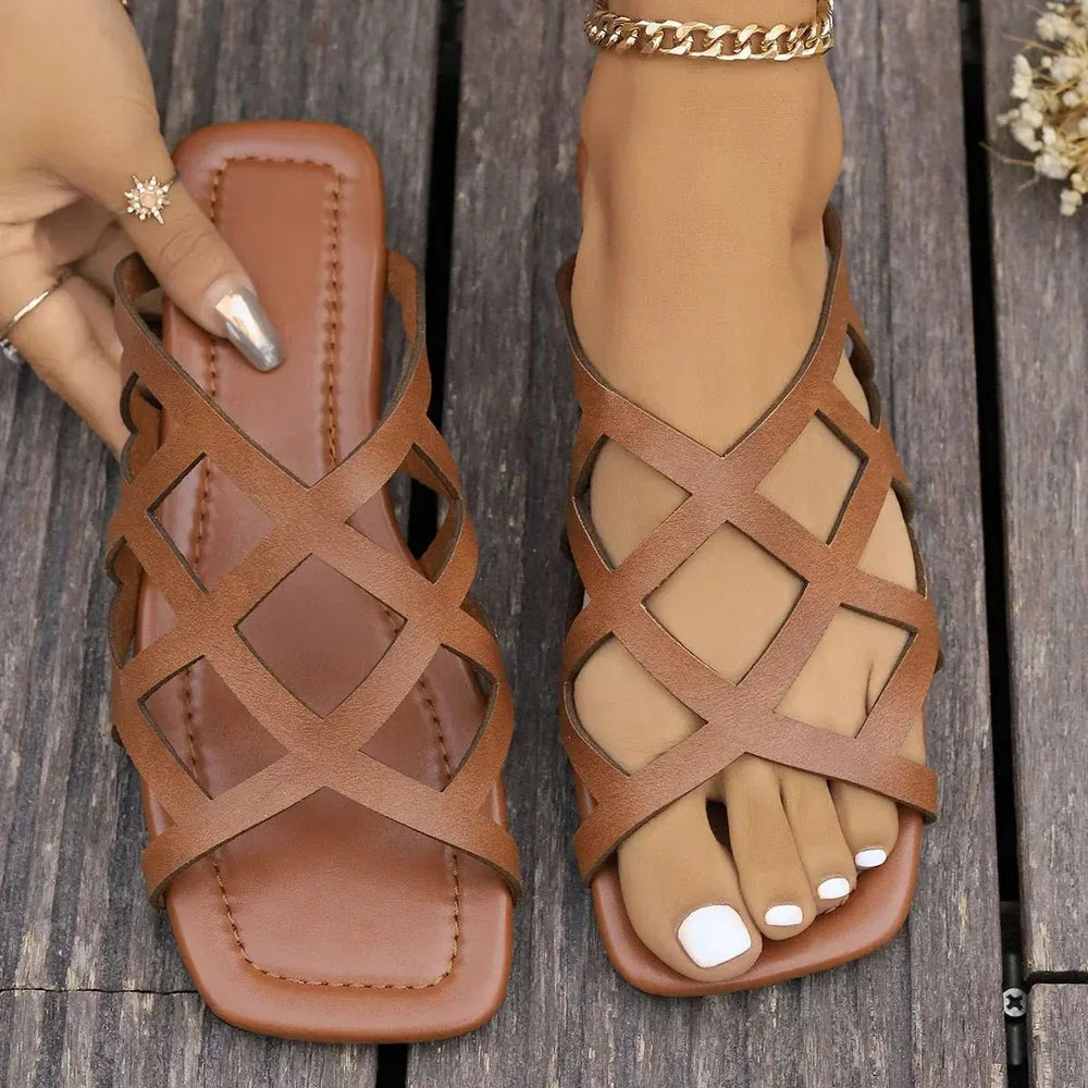 Chloe™| Travella Cutout Sandals - Benjamin New York