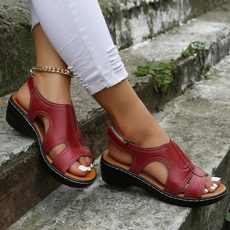 Chloe™ | Marjan Leather Sandals - Benjamin New York