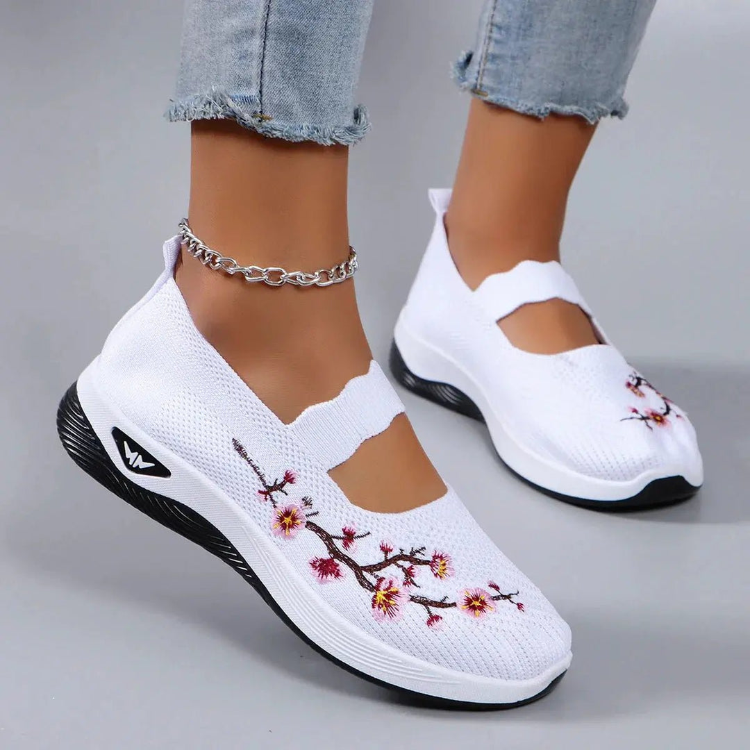 Chloe™| Elysia Floral Shoes - Benjamin New York