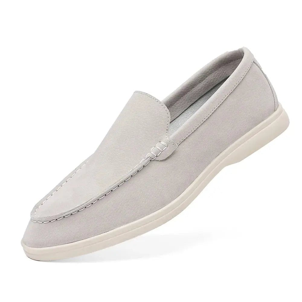 Theo Clark Suede Loafers - Benjamin New York