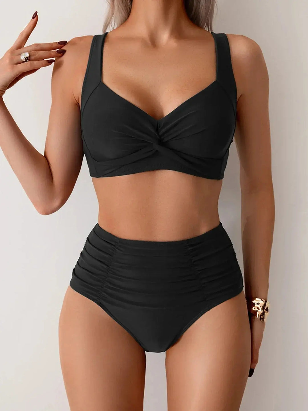 Hailey | Classic High - Waisted Sculpt Bikini - Benjamin New York