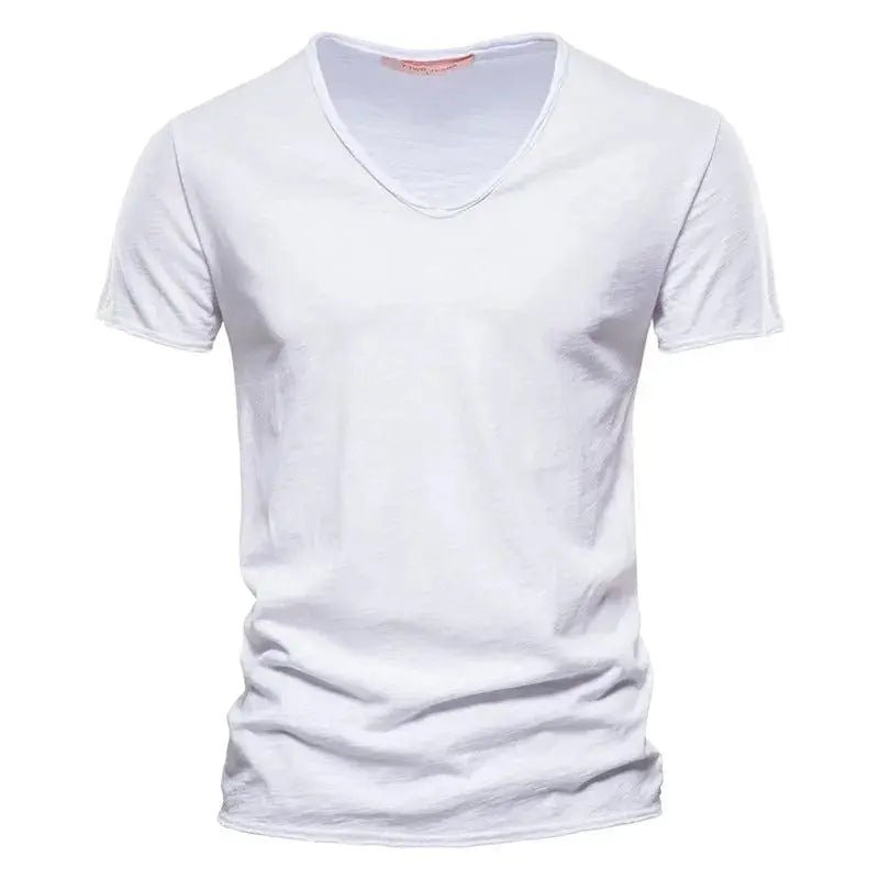 Mael | Classic V - Neck Shirt - Benjamin New York