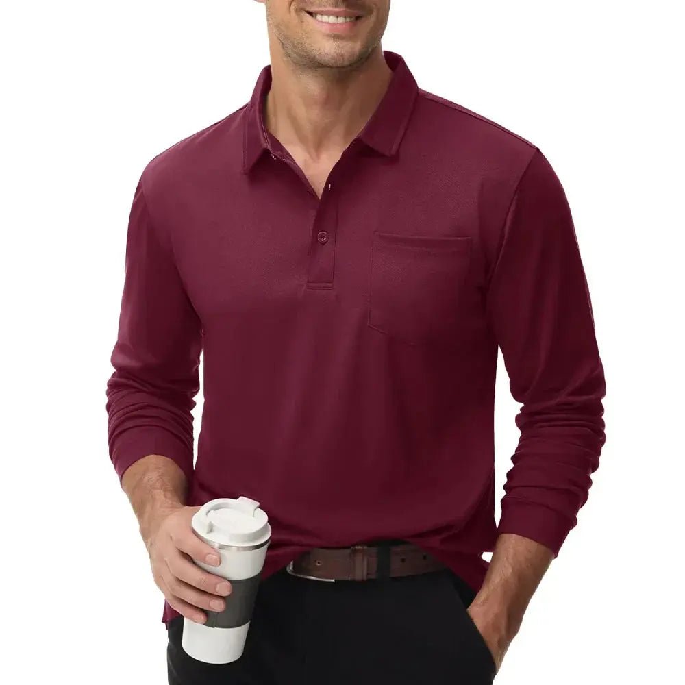 Edward | Sleek and Breathable Polo Shirt - Benjamin New York