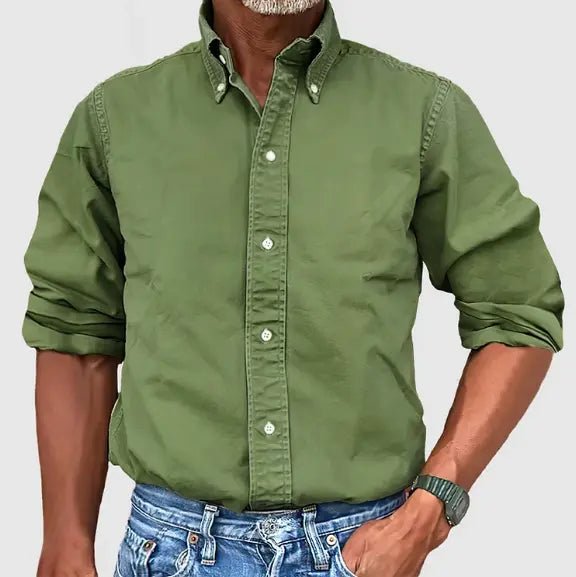 Nolan | Essential Long - Sleeve Shirt - Benjamin New York