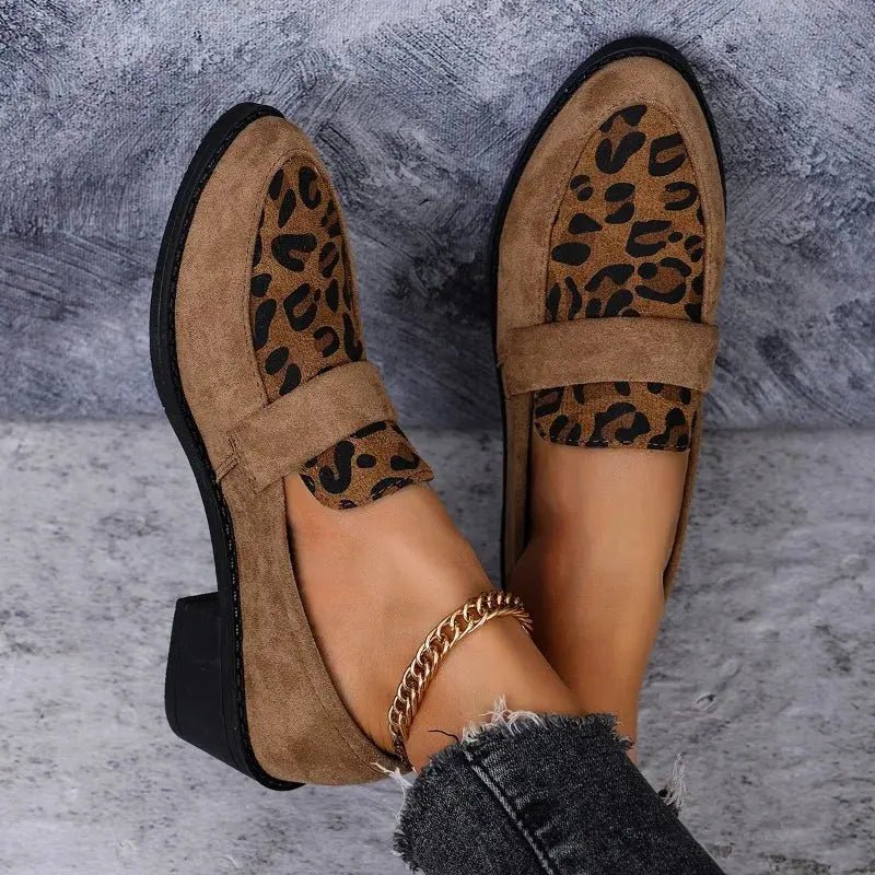 Chloe™| Karla Leopard Shoes - Benjamin New York