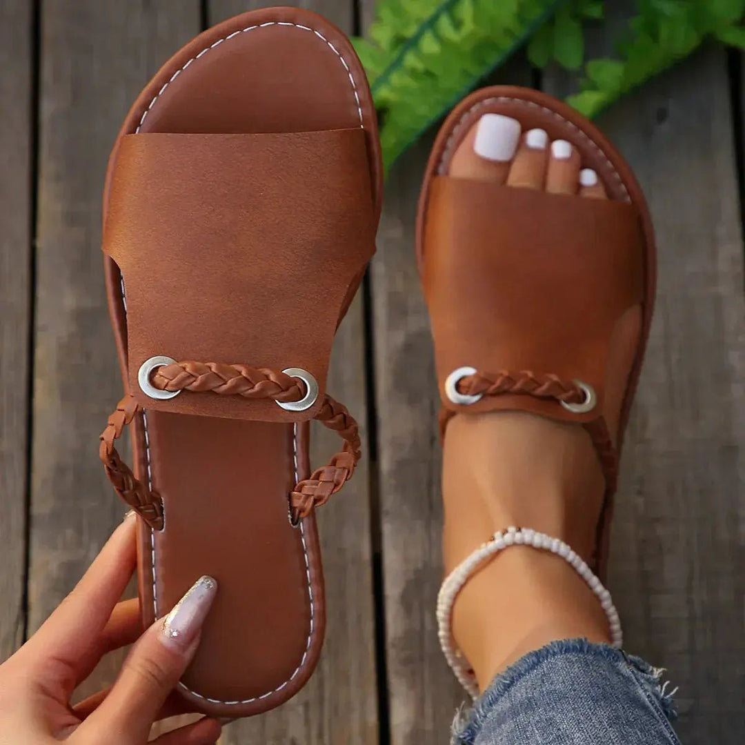 Chloe™| Norvella Braided Sandals - Benjamin New York