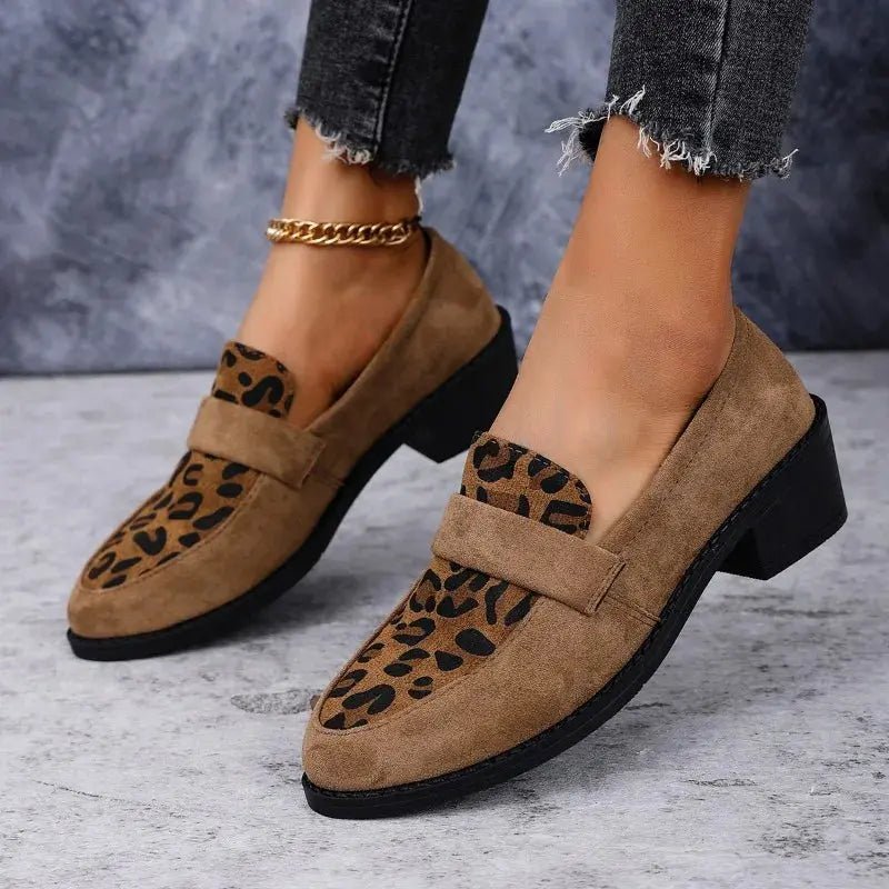 Chloe™| Karla Leopard Shoes - Benjamin New York