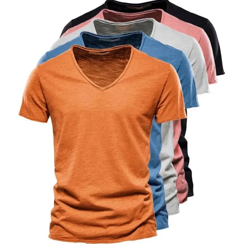 Mael | Classic V - Neck Shirt - Benjamin New York