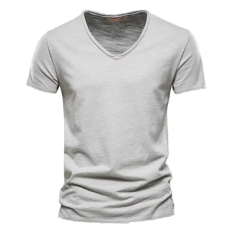 Mael | Classic V - Neck Shirt - Benjamin New York