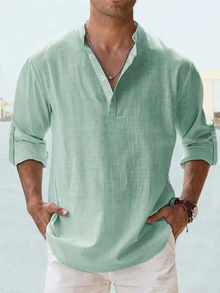 Charlie™ | Breathable Linen Shirt - Benjamin New York