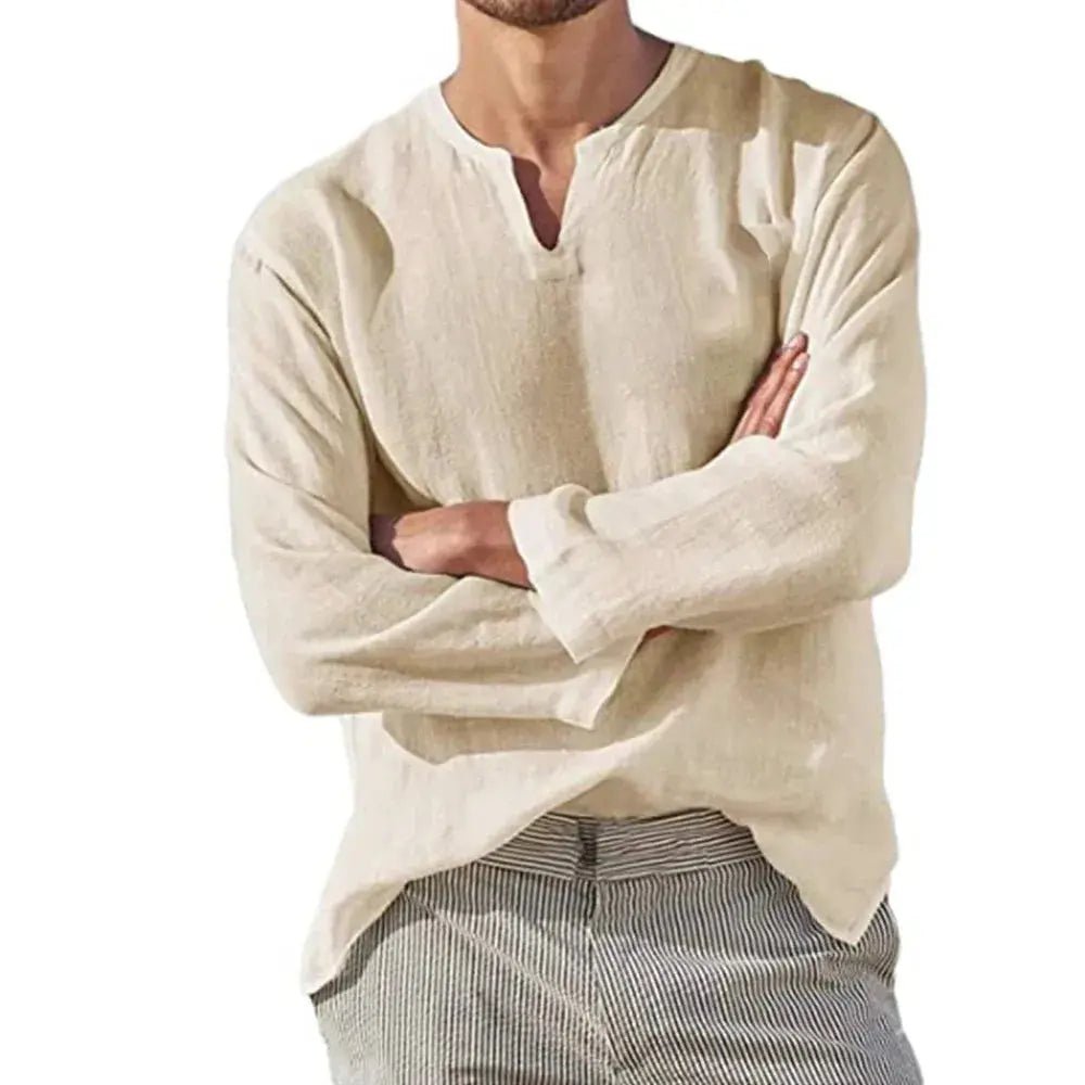 Michael | Relaxed Fit Long Sleeve Shirt - Benjamin New York