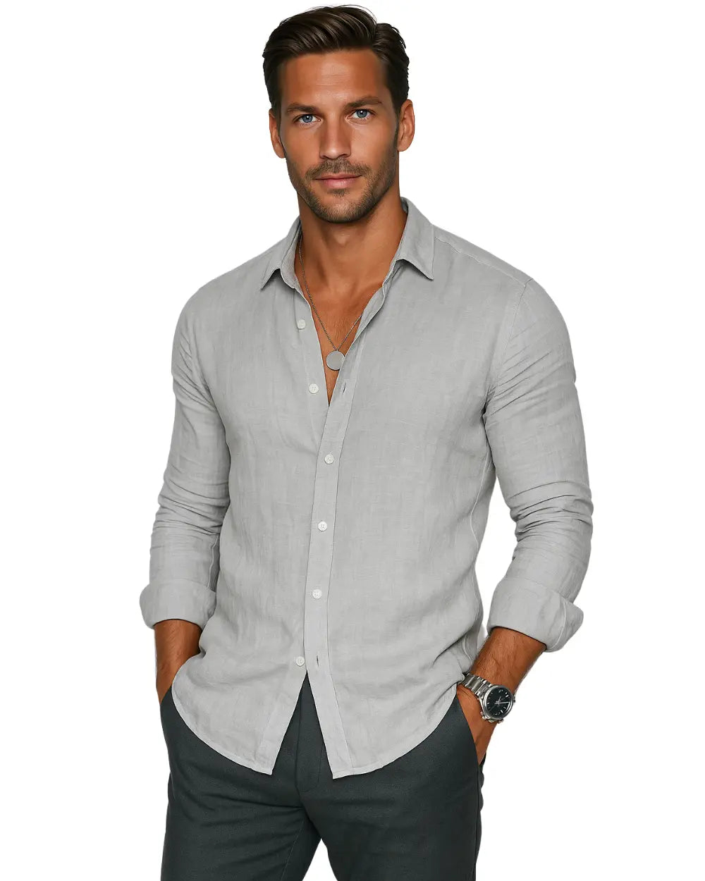Luke | Relaxed Fit Summer Shirt - Benjamin New York