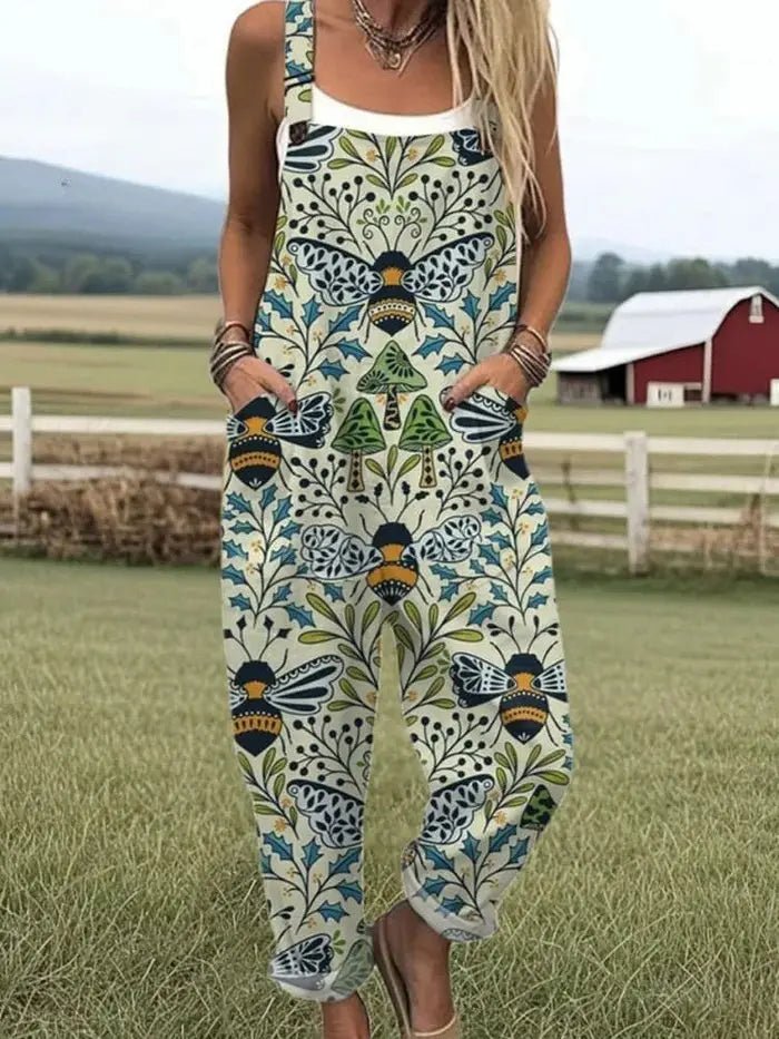 Ellie | Farmyard Fun Relaxed Overalls - Benjamin New York