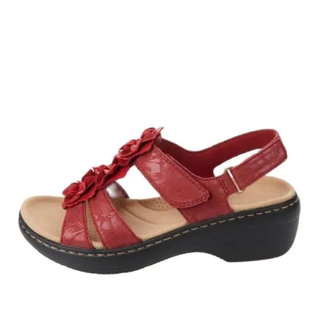 Chloe™| Bordeaux Orthopedic Sandals - Benjamin New York