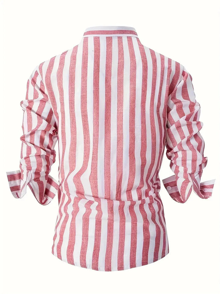 Glenn | Classic Striped Summer Shirt - Benjamin New York