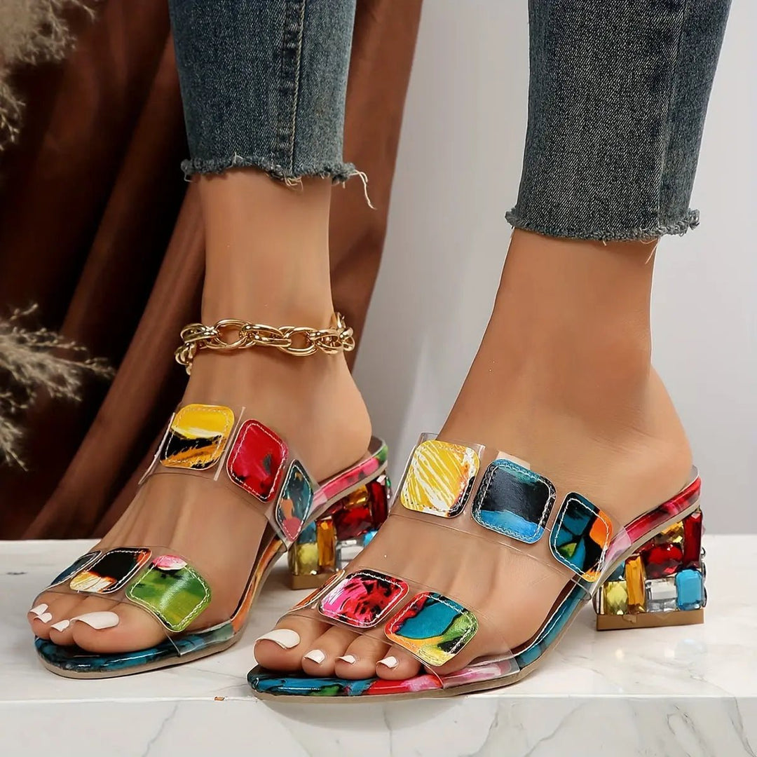 Chloe™| Morana Dazzling Sandals - Benjamin New York