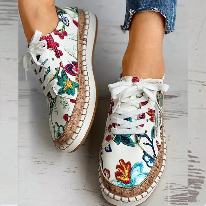 Chloe™| Oluchi Orthopedic Zipper Sneakers - Benjamin New York