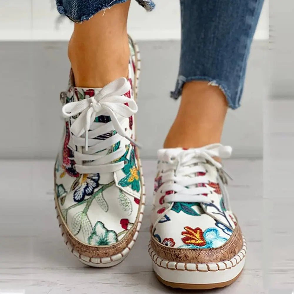 Chloe™| Oluchi Orthopedic Zipper Sneakers - Benjamin New York