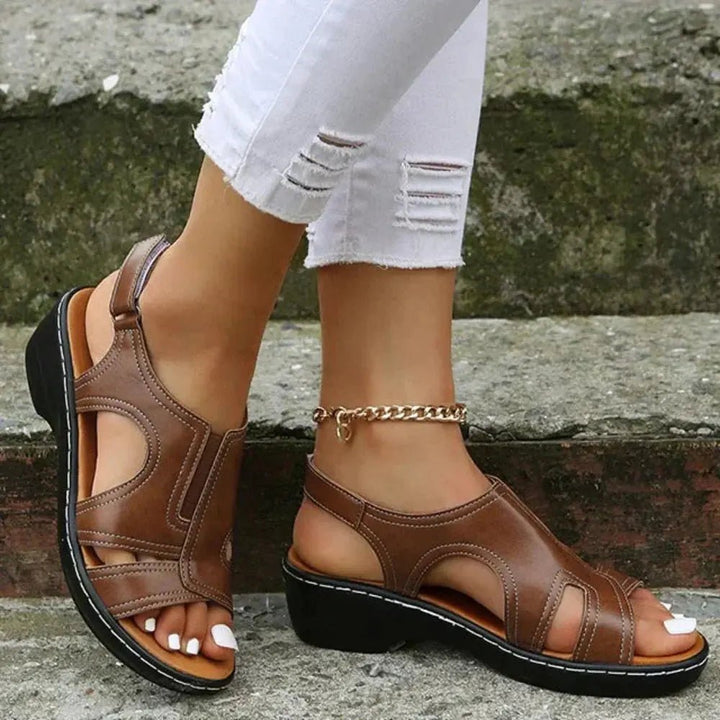 Chloe™ | Marjan Leather Sandals - Benjamin New York