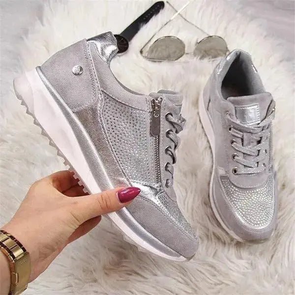 Chloe™| Gabor Zip - Up Orthopedic Sneakers - Benjamin New York