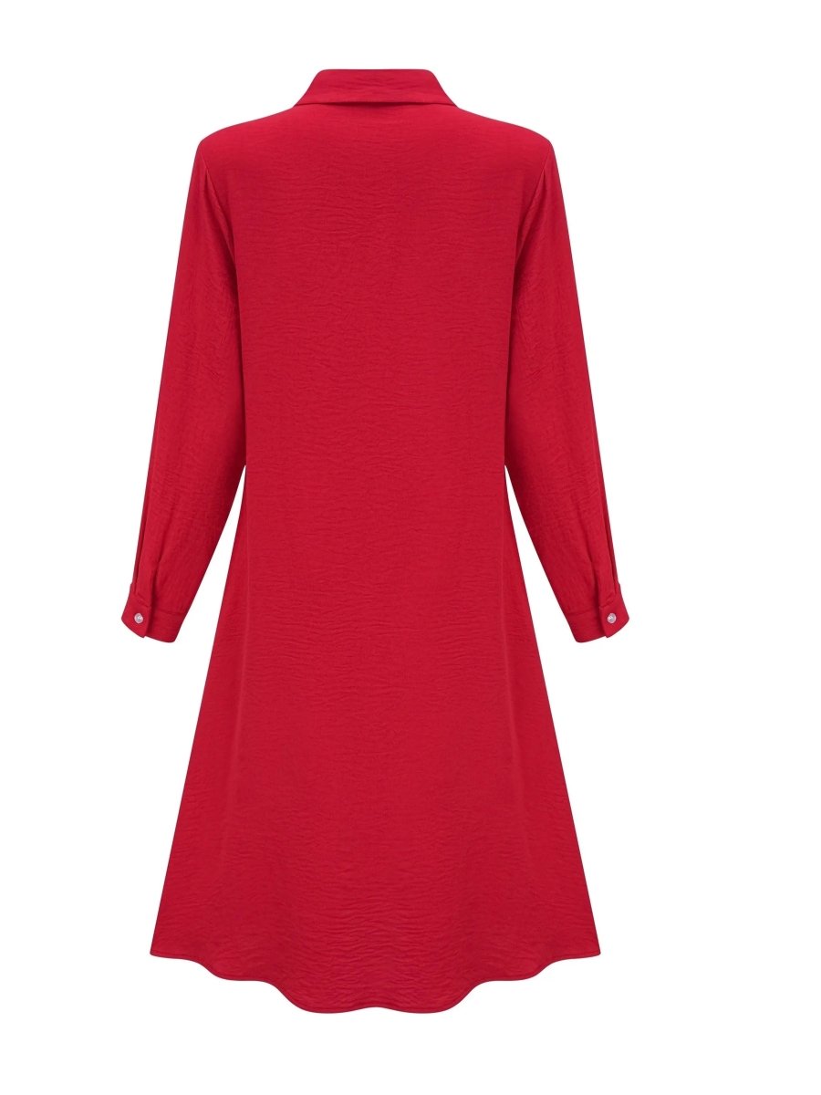 Ruby | Button - Down Chic Shirt Dress - Benjamin New York