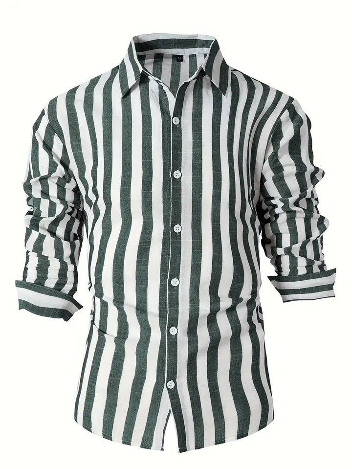 Glenn | Classic Striped Summer Shirt - Benjamin New York